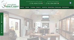 Desktop Screenshot of jacksonheightsvisioncenter.com